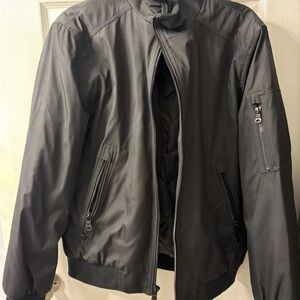 Men's Black Bomber Jacket